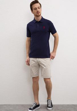 Erkek Lacivert Basic Tişört - 50222632058