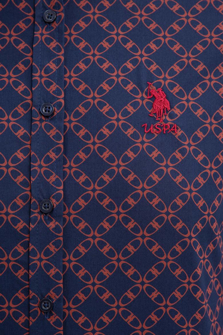 Kadın Lacivert Uzun Kollu Gömlek - 50226426002