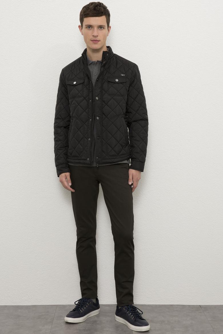 Erkek Siyah Mont - 50224452014