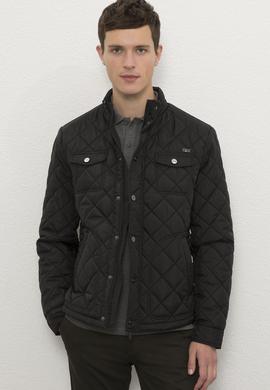 Erkek Siyah Mont - 50224452014