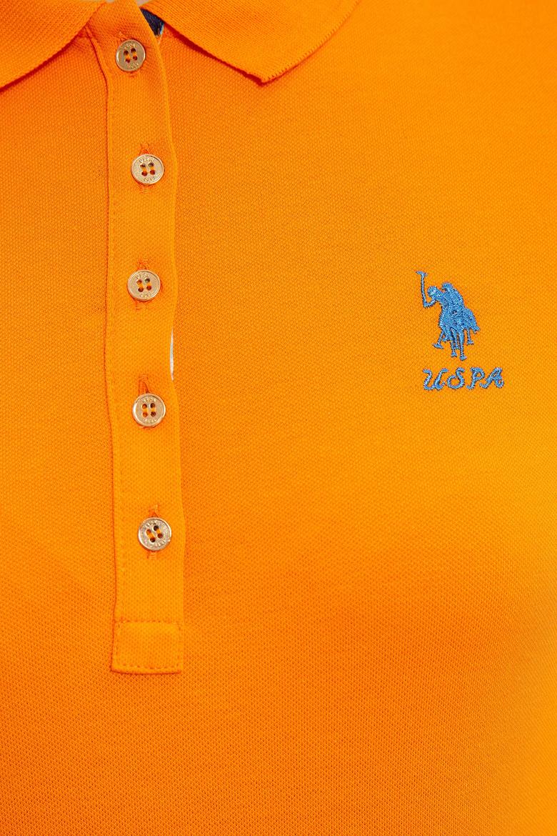 Kadın Turuncu Basic Tişört - 50217591154