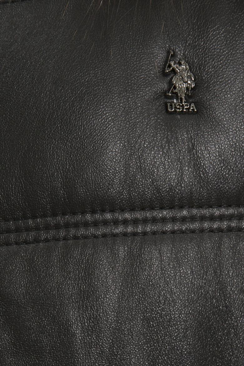 Erkek Siyah Deri Mont Kaban - 50215652004