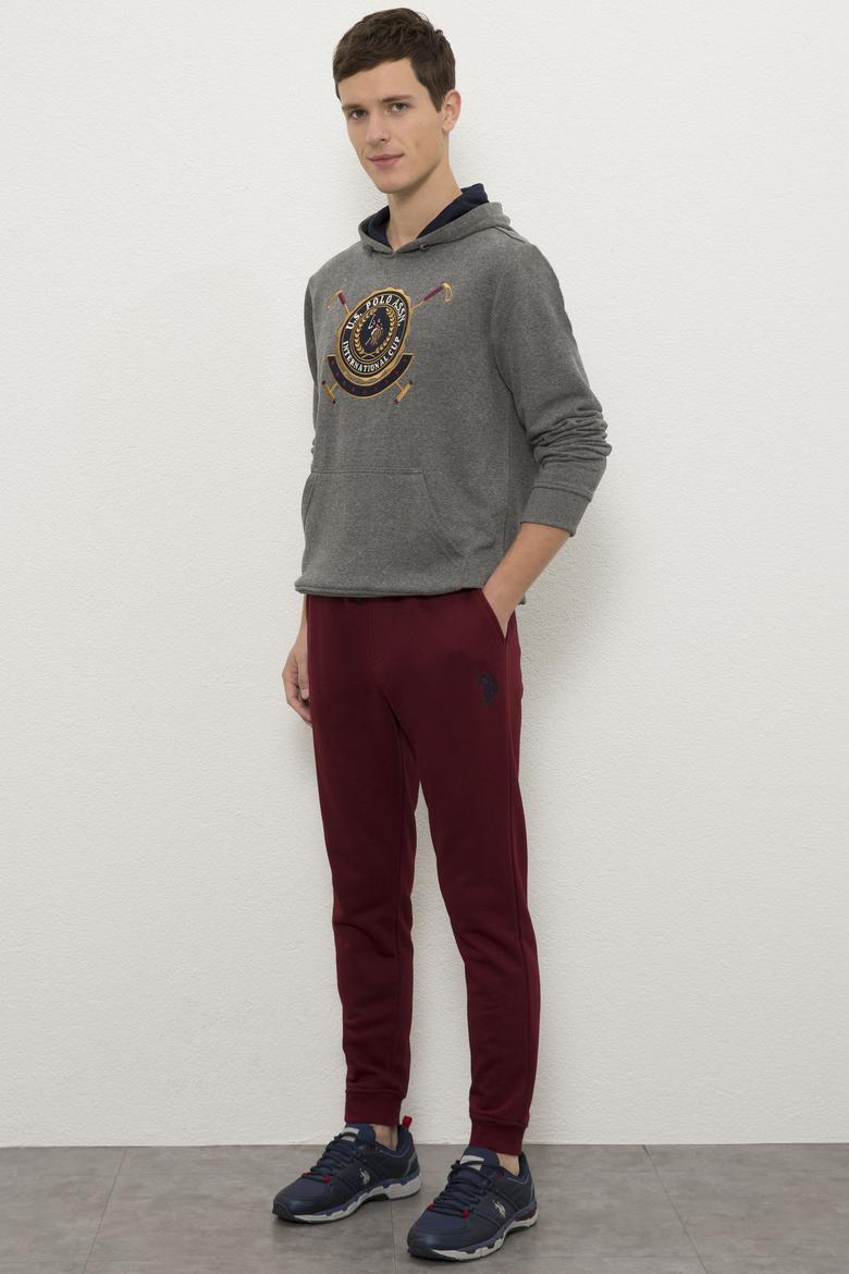 Erkek Bordo  Eşofman Altı - 50232119009