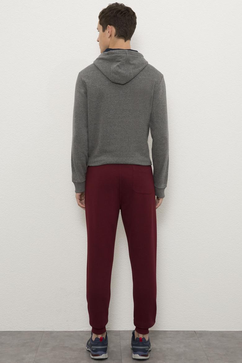 Erkek Bordo  Eşofman Altı - 50232119009