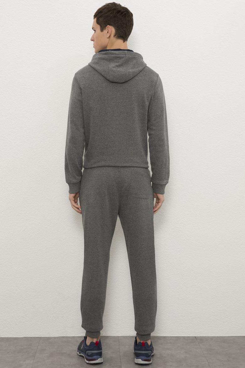 Erkek Antrasit Melanj Eşofman Altı - 50232119047