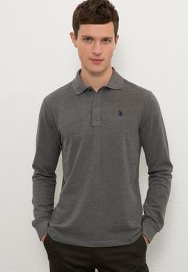 Erkek Antrasit Melanj Basic Sweatshirt - 50225335004