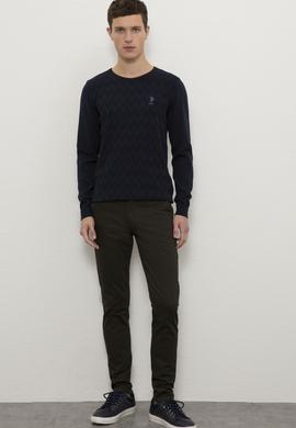 Erkek Lacivert Kazak - 50223878010