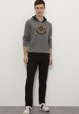 Erkek Siyah  Eşofman Altı - 50232020029