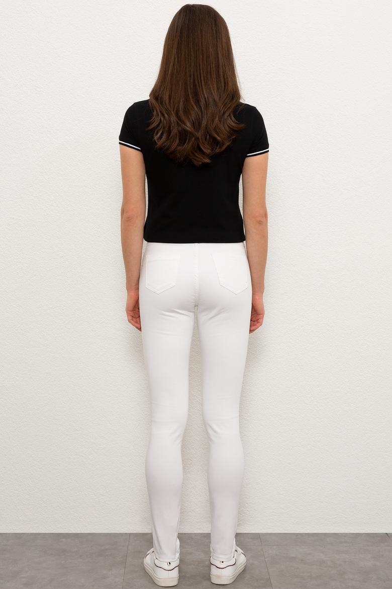 Kadın Beyaz Pantolon - 50198921017
