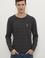 Erkek Antrasit Melanj Bisiklet Yaka Triko Kazak