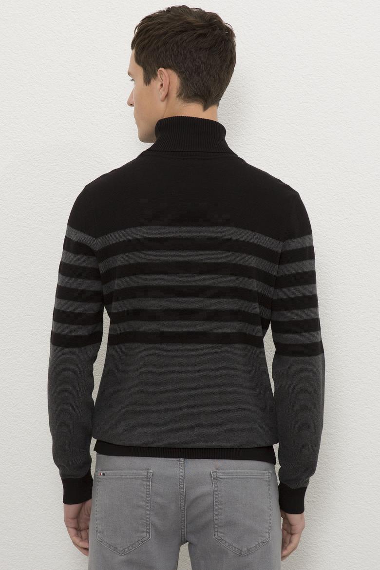 Erkek Siyah Kazak - 50223894030