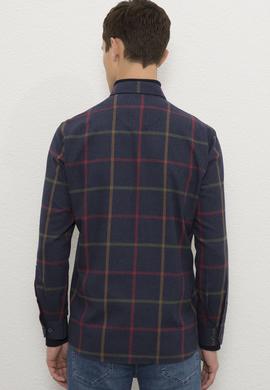 Erkek Lacivert Gömlek Uzunkol - 50225283017