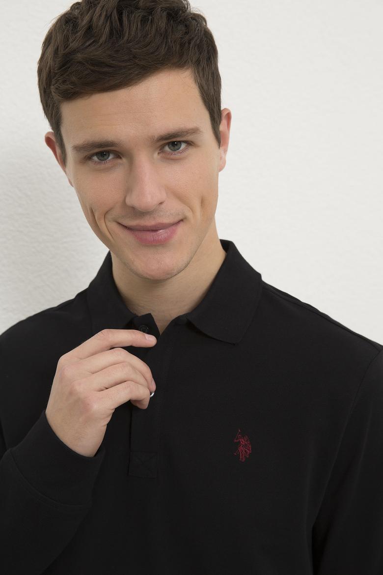 Erkek Siyah Basic Sweatshirt - 50225335035