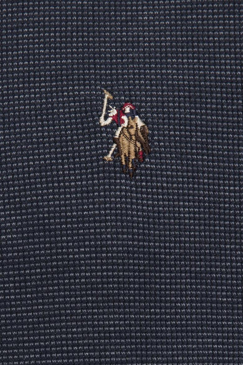 Erkek Lacivert Bisiklet Yaka Sweatshirt - 50225448001