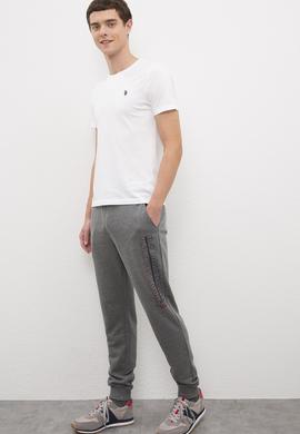 Erkek Antrasit Melanj  Eşofman Altı - 50225473017