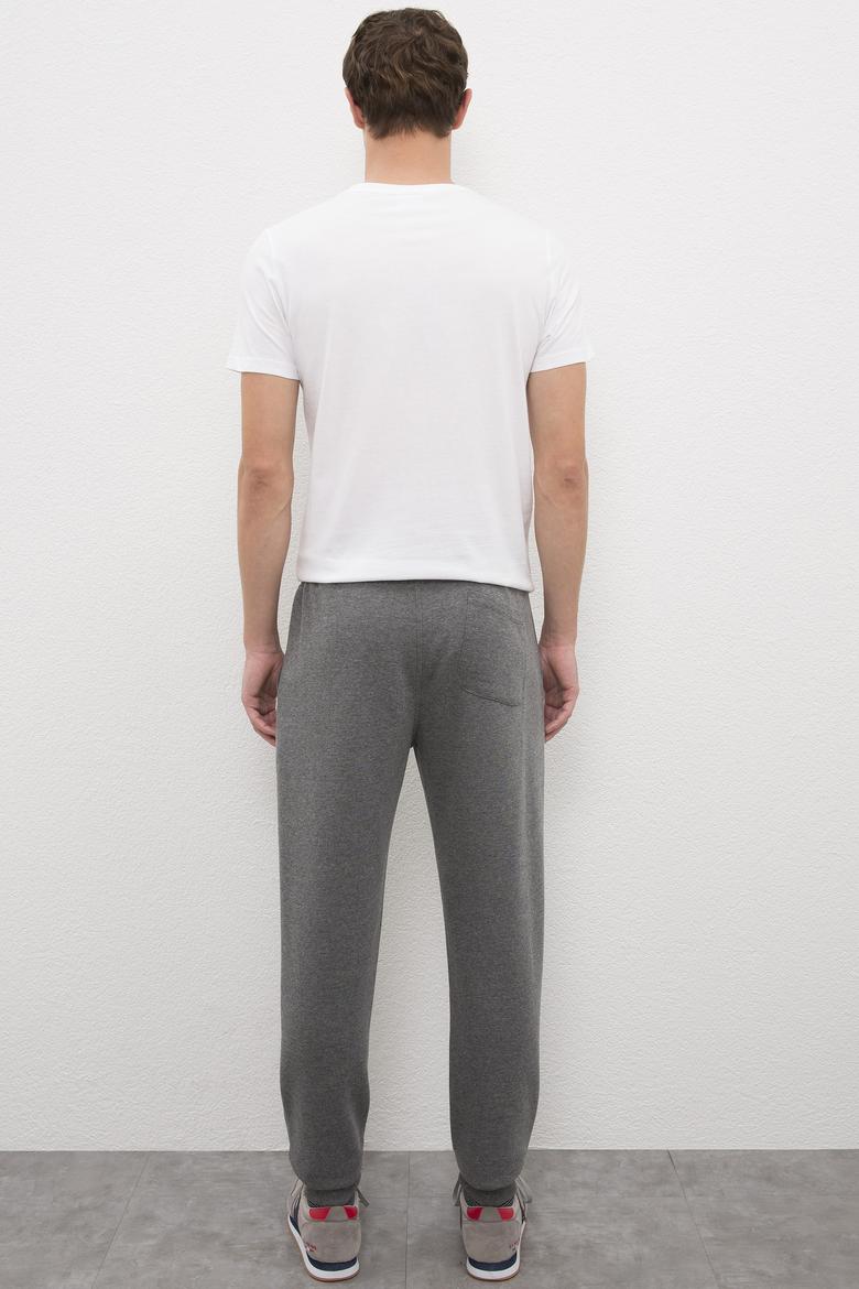 Erkek Antrasit Melanj  Eşofman Altı - 50225473017