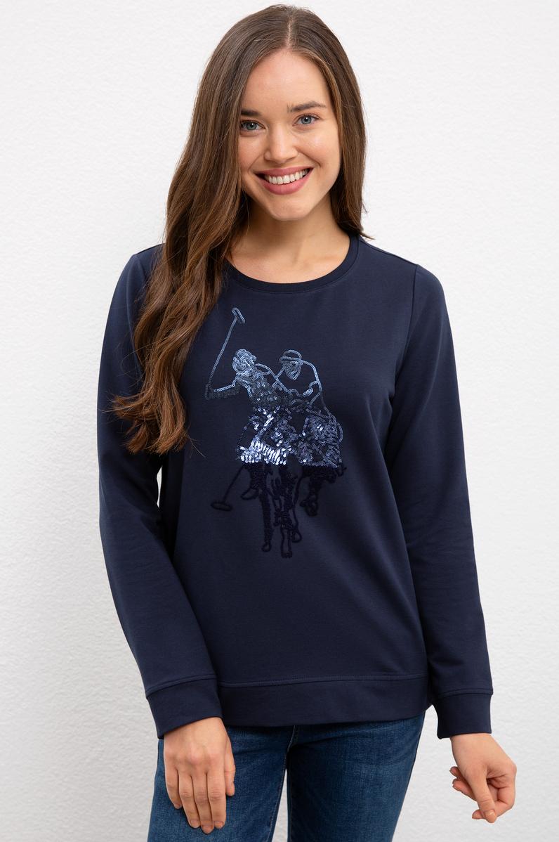 Kadın Lacivert Sweatshirt