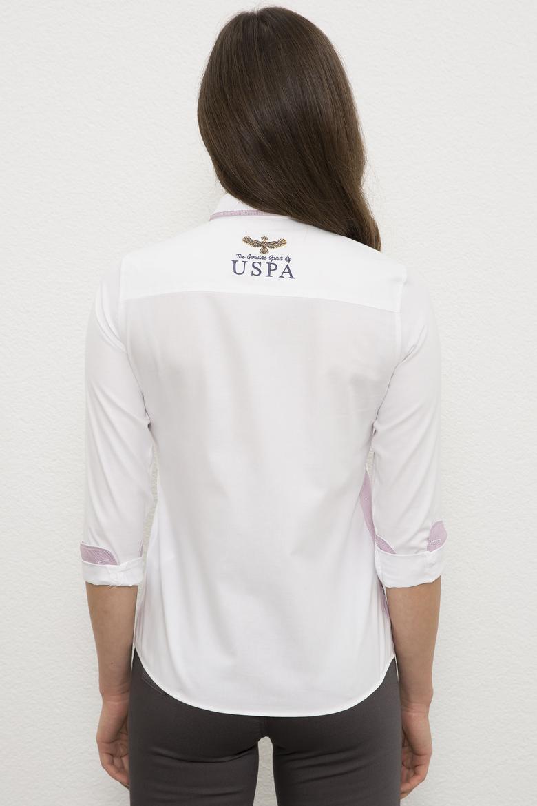 Kadın Beyaz Gömlek Uzunkol - 50229242002