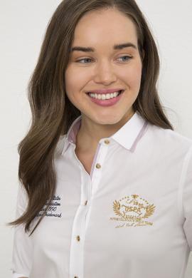 Kadın Beyaz Gömlek Uzunkol - 50229242002