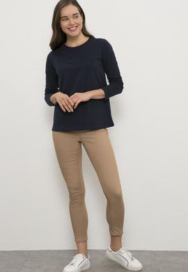 Kadın Lacivert Sweatshirt - 50230519016