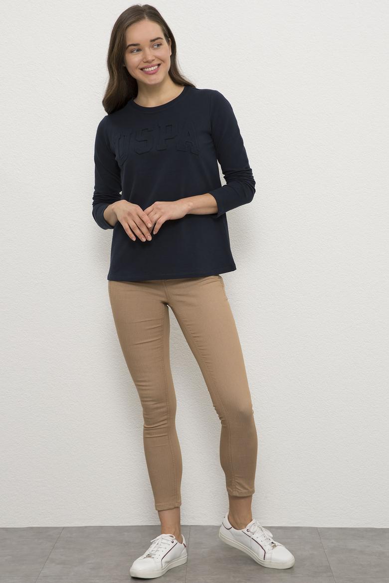 Kadın Lacivert Sweatshirt - 50230519016