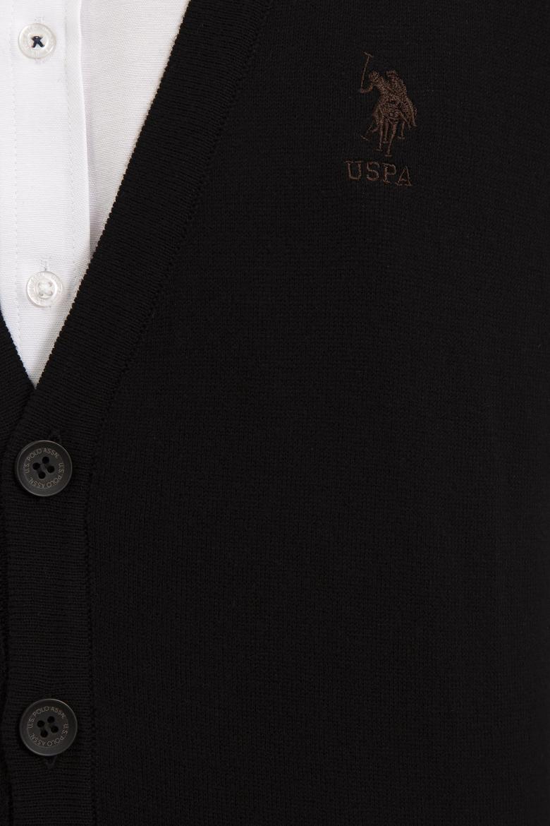 Erkek Siyah Triko Hırka - 50229572019