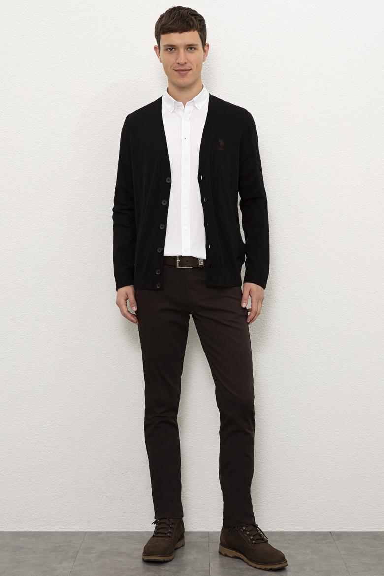 Erkek Siyah Triko Hırka - 50229572019