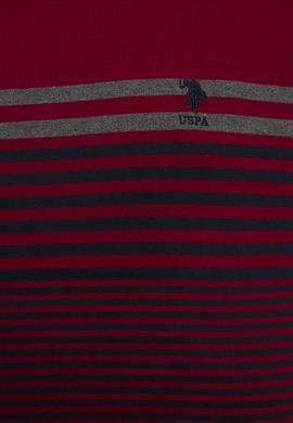 Erkek Bordo Bisiklet Yaka Triko Kazak - 50223883037