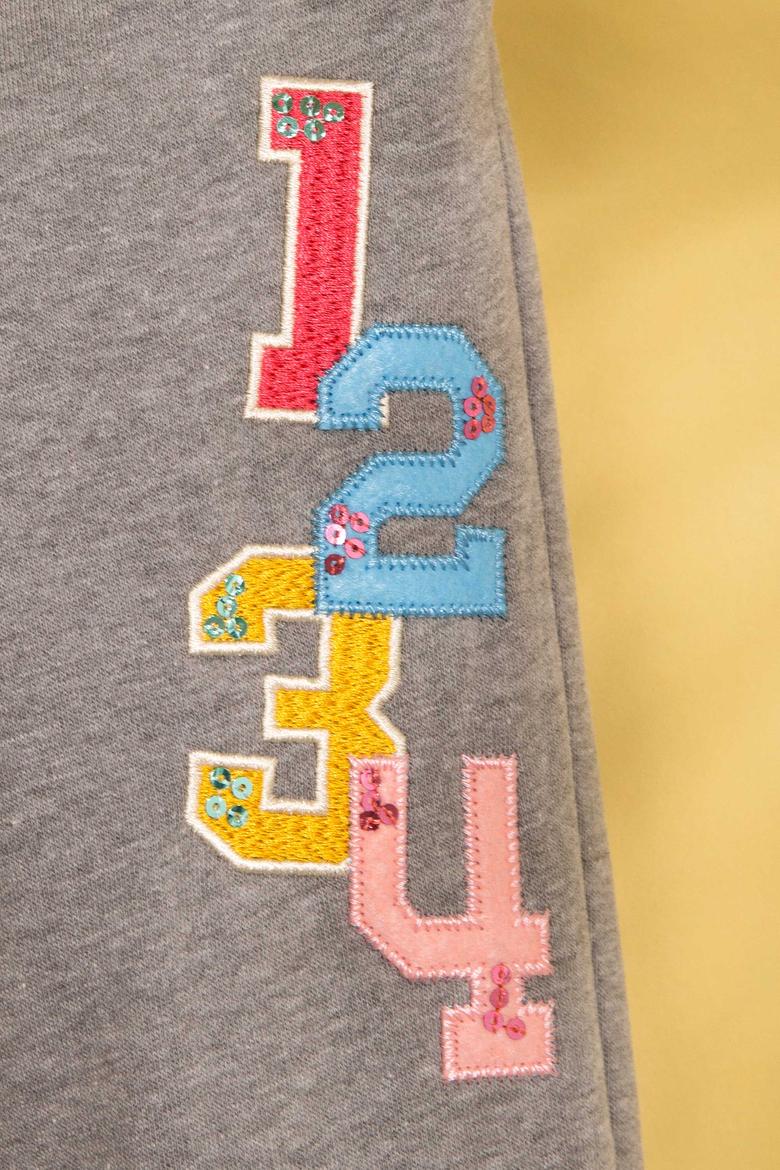 Gri Örme Pantolon - 50192291022