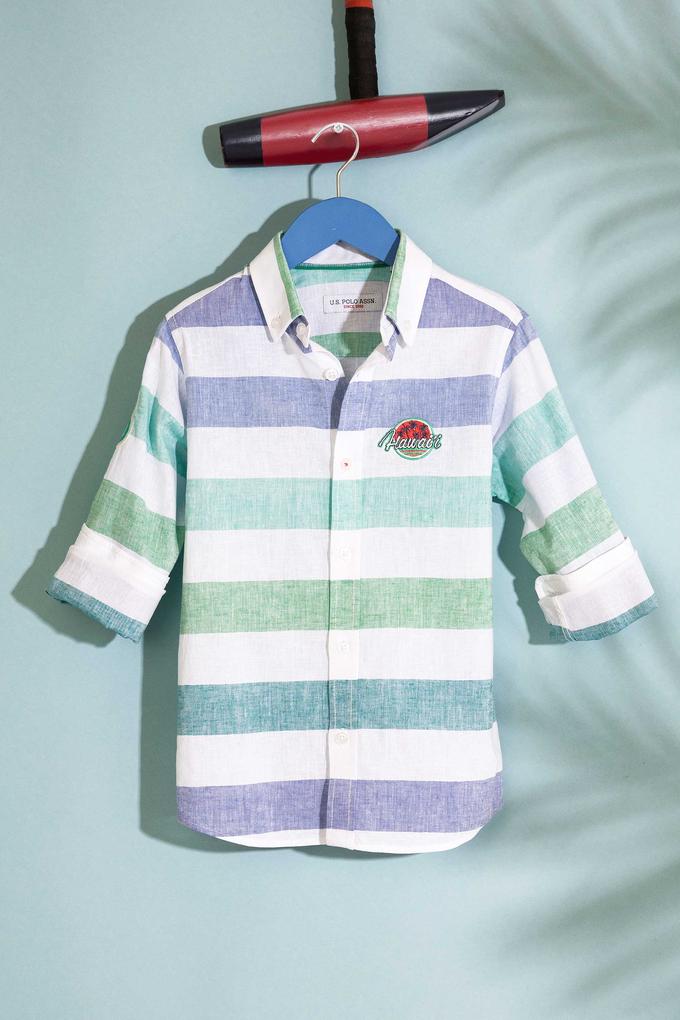 Yeşil Gömlek Uzunkol