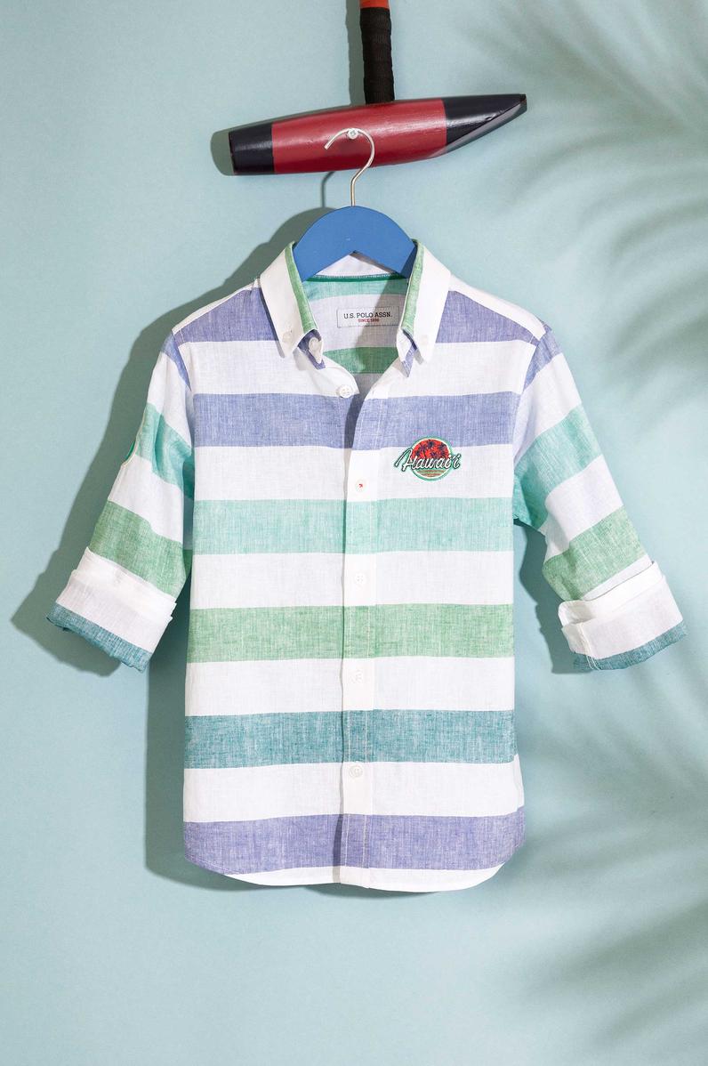 Yeşil Gömlek Uzunkol