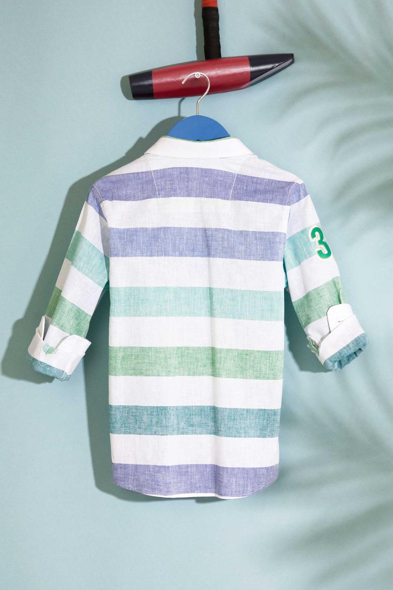 Yeşil Gömlek Uzunkol - 50188113018