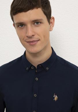 Erkek Lacivert Gömlek Uzunkol - 50229156010