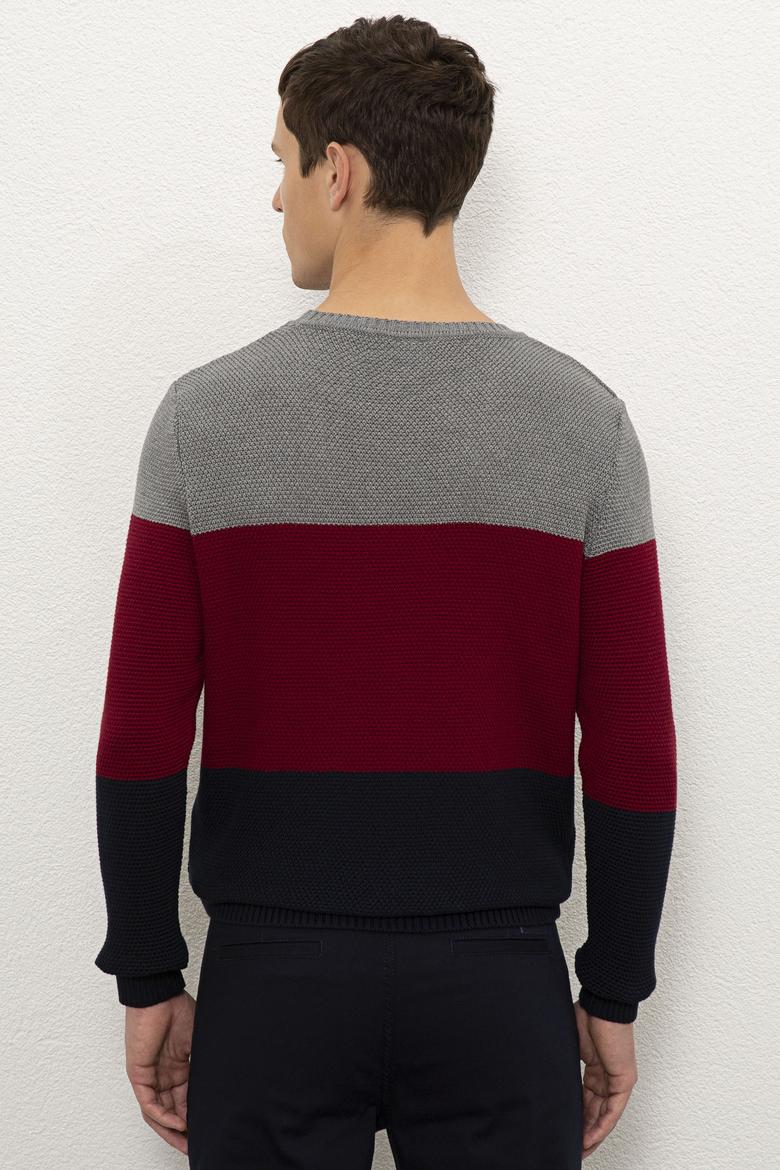 Erkek Lacivert Kazak - 50228574003