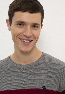 Erkek Lacivert Kazak - 50228574003