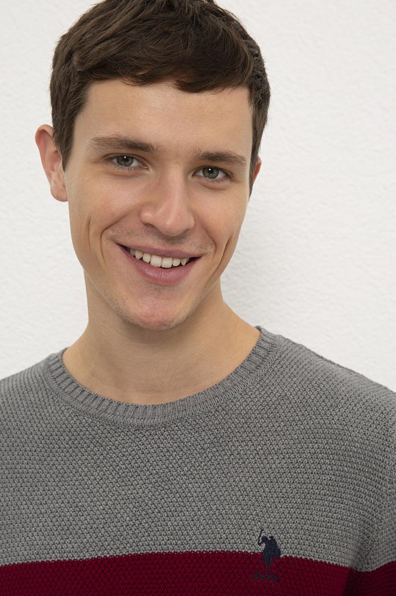 Erkek Lacivert Kazak