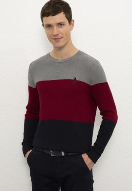 Erkek Lacivert Kazak - 50228574003