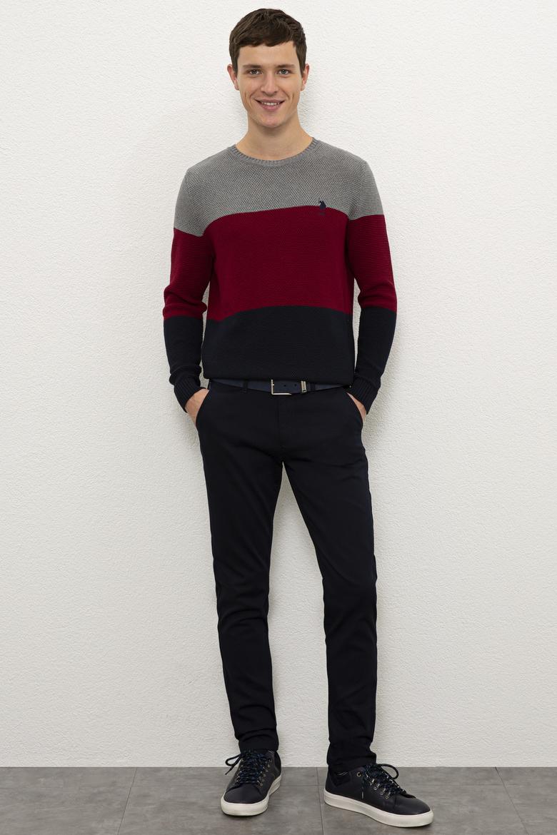 Erkek Lacivert Kazak - 50228574003