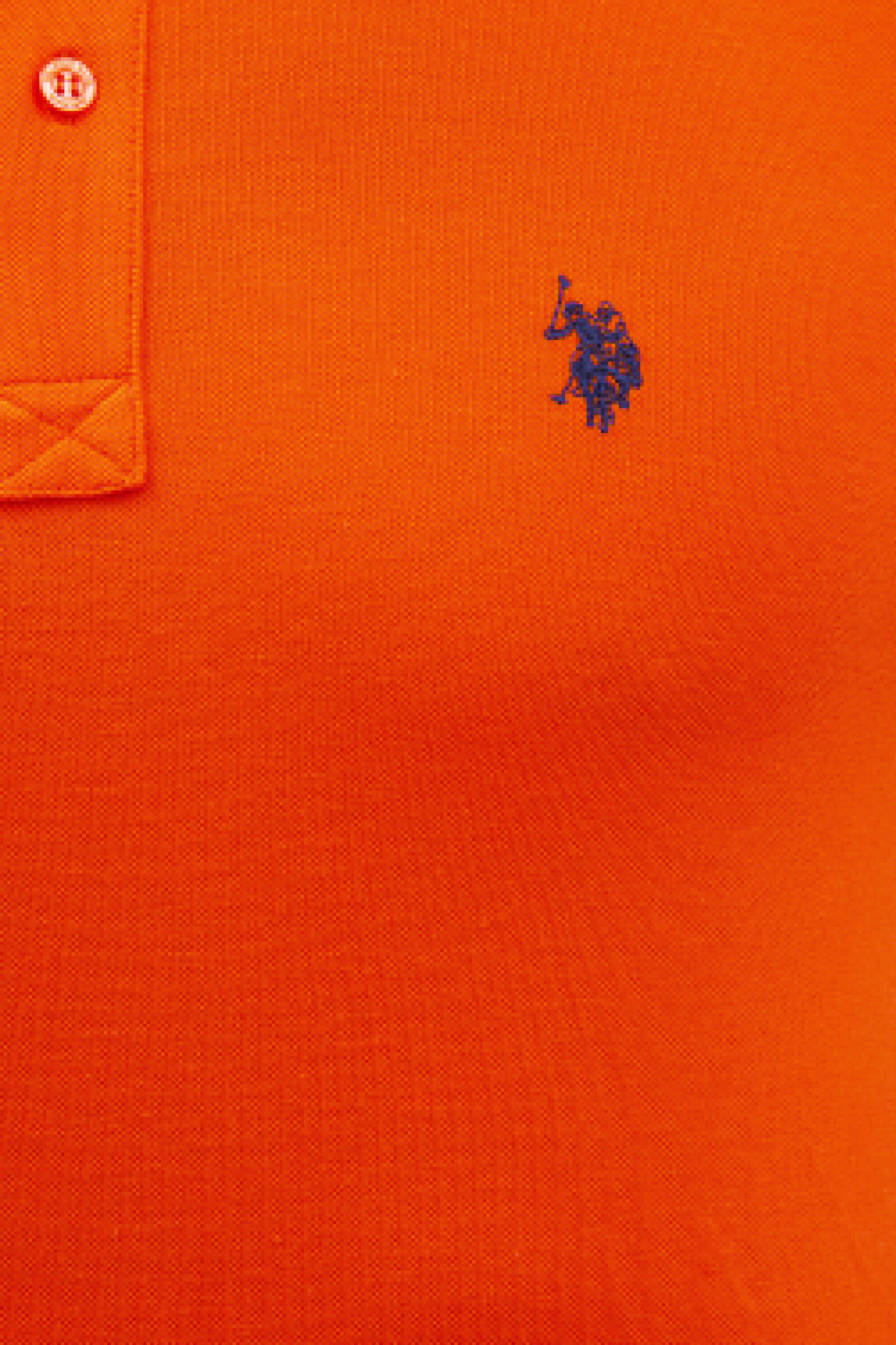 Erkek Nar Çiçeği Basic Polo Yaka Tişört - 50217612018