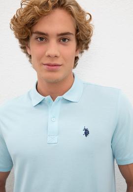 Erkek Aqua Basic Polo Yaka Tişört - 50217612152