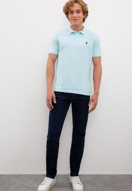 Erkek Aqua Basic Polo Yaka Tişört - 50217612152