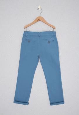 Erkek Çocuk Açık İndigo Kanvas Pantolon - 50218311073
