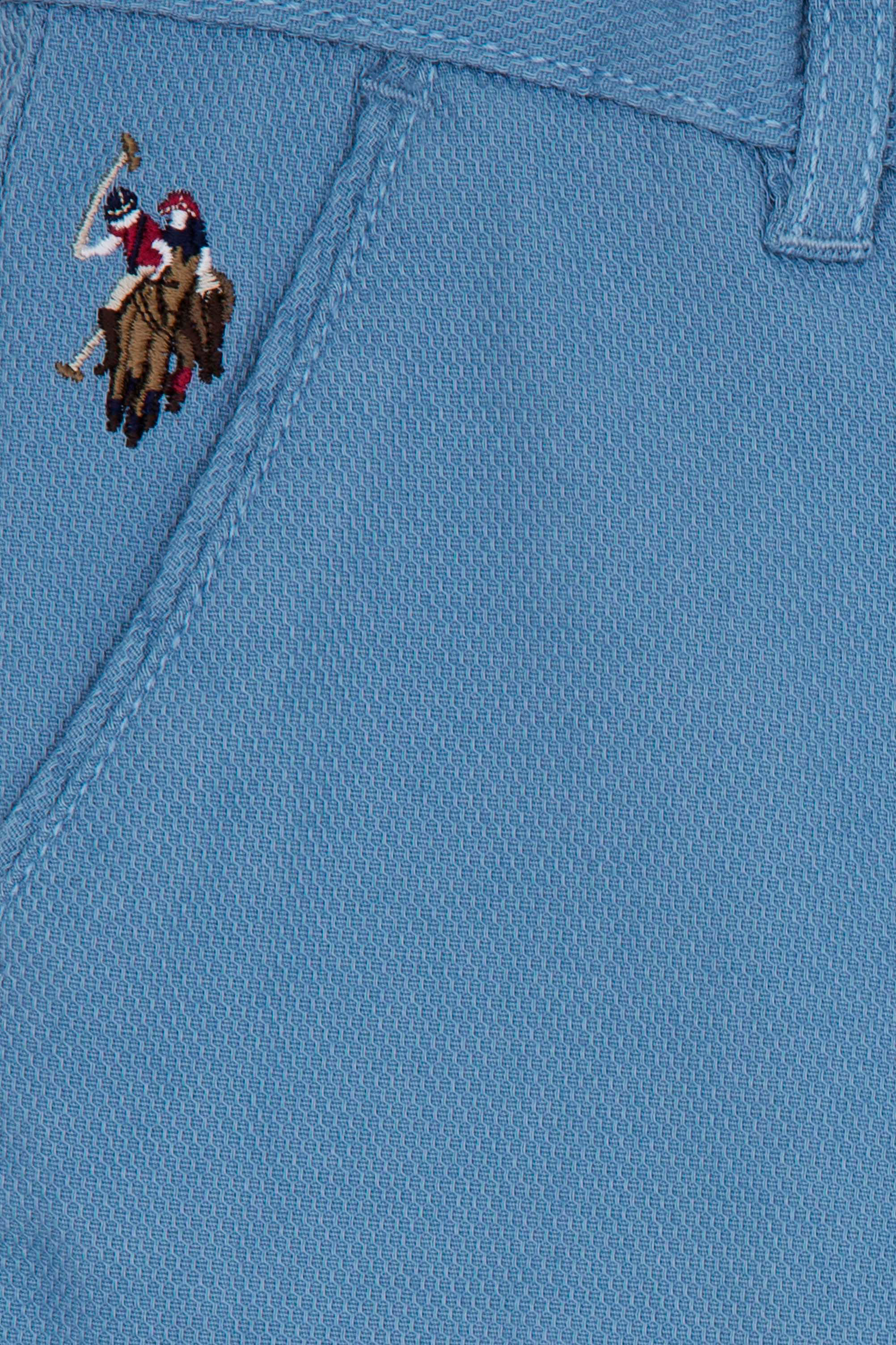 Erkek Çocuk Açık İndigo Kanvas Pantolon - Image 3