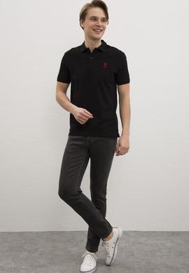 Erkek Siyah Basic Tişört - 50222632148