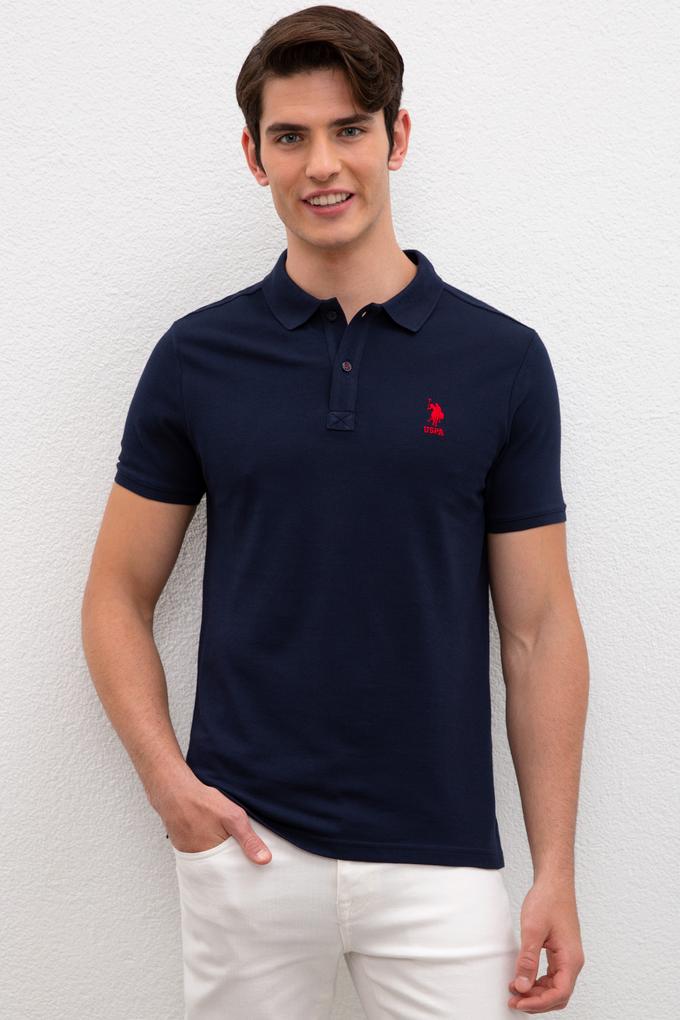 Erkek Koyu Lacivert Basic Tişört