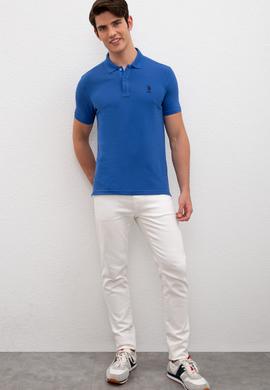 Erkek Saks Basic Polo Yaka Tişört - 50231513085