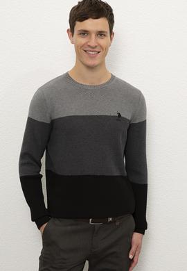 Erkek Siyah Kazak - 50228574023