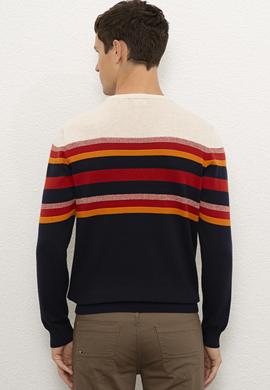 Erkek Lacivert Kazak - 50228567024