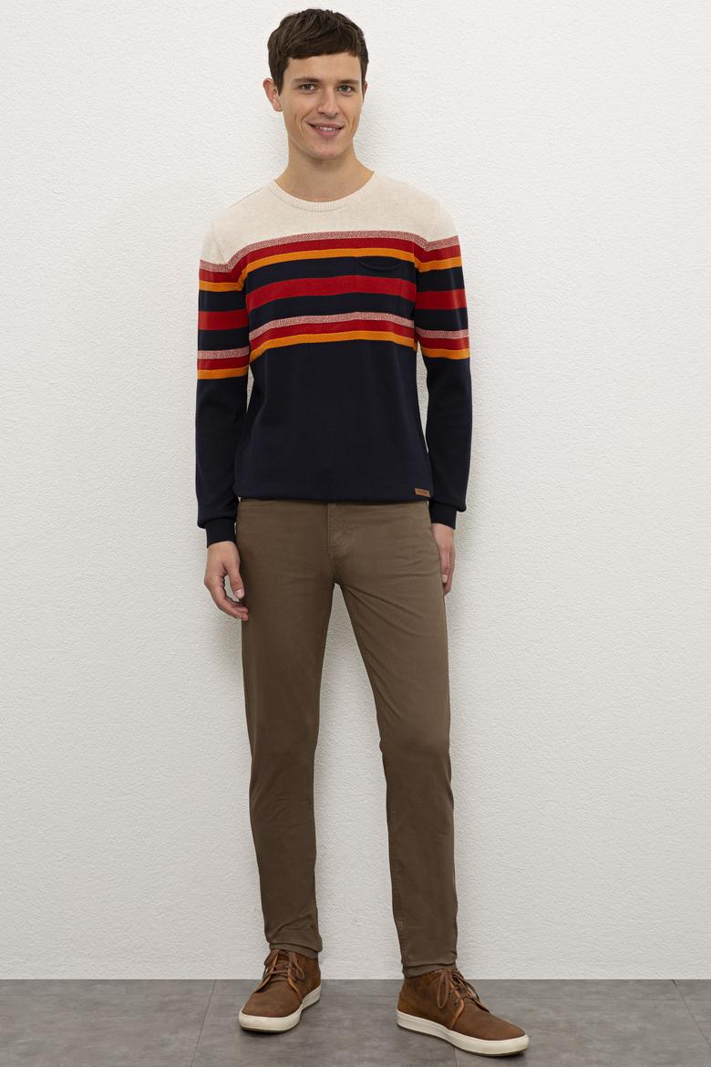 Erkek Lacivert Kazak - 50228567024