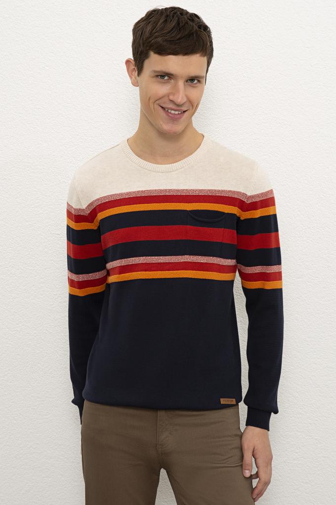 Erkek Lacivert Kazak